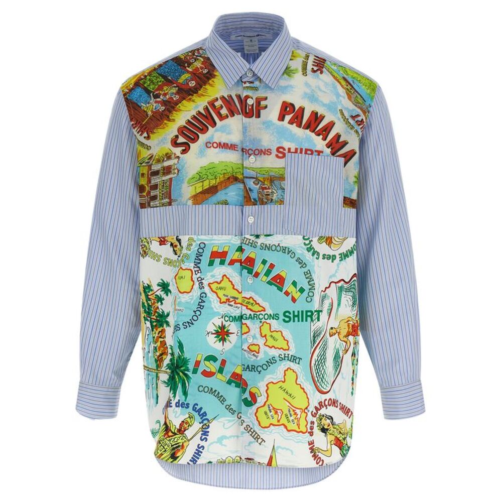 Comme Des Garçons Multicolor Cotton Men's Blouse